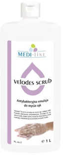 Medisept Velodes Scrub emulsja do higienicznego mycia rąk 500 ml NN-MMD-DR50-002 - Dezynfekcja - miniaturka - grafika 2