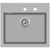 Zlewozmywaki - Aquasanita Quadro SQQ100-220AW - miniaturka - grafika 1