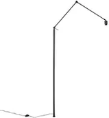 Lampy stojące - QAZQA Ramię do lampy podłogowej czarne - Editor - miniaturka - grafika 1