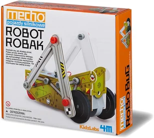 4M Pojazdy silnikowe robot robak 4M-3403 - Zabawki konstrukcyjne - miniaturka - grafika 5