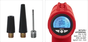 Yato KOMPRESOR BEZPRZEWODOWY AKUMULATOROWY 120W Z LAMPĄ LED 150PSI 25 L/MIN LI-ION 11,1V 6000MAH USB - Sprężarki i kompresory Yato KOMPRESOR BEZPRZEWODOWY AKUMULATOROWY 120W Z LAMPĄ LED 150PSI 25 L/MIN LI-ION 11,1V 6000MAH USB - Sprężarki i kompresory - miniaturka - grafika 2