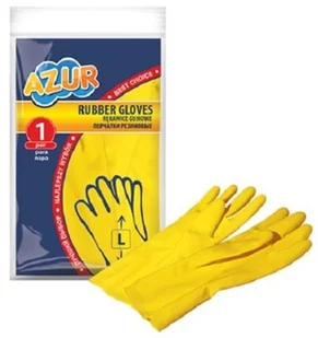 AZUR Rękawice gumowe AZUR 092110 rozmiar L) | 10% TANIEJ Z KODEM RABATOWYM - Akcesoria i części AGD - miniaturka - grafika 2