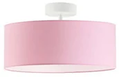 Lampy sufitowe - LYSNE Plafon do pokoju dziecka WENECJA fi 40 cm kolor różowy 14627/40 kolor różowy - miniaturka - grafika 1