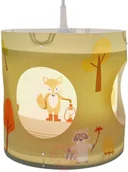 Lampy sufitowe - Niermann Standby Obrotowa lampa wisząca Leśne zwierzęta - miniaturka - grafika 1