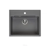 Zlewozmywaki - Reginox Zlewozmywak AMSTERDAM 54 Grey Silvery R31056 - miniaturka - grafika 1