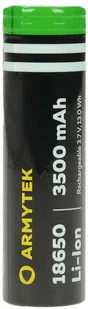 ARMYTEK Akumulator Armytek 18650 Li-Ion 3500mAh A03202 - Ładowarki i akumulatory - miniaturka - grafika 2