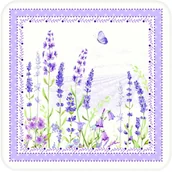 Obrusy i serwetki - Nuova R2S Easy life r2s PODKŁADKI KORKOWE NA STÓŁ Lawendowa Łąka MAŁE (952 LAVF) 952 LAVF - miniaturka - grafika 1