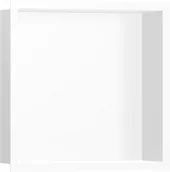 Półki łazienkowe - Hansgrohe 56099700 XtraStoris Individual Wnęka ścienna biały matowy z ozdobną ramą 30 x 30 x 10 cm biały matowy 56099700 XtraStoris Individual Wnęka ścienna biały matowy z ozdobną ramą 30 x 30 x 10 cm biały matowy - miniaturka - grafika 1