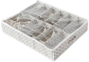 Compactor COMPACTOR RAN7469 bardzo płaska komoda pod łóżko, na buty, chroni przed kurzem, szara Madison, polipropylen i EVA, 76 x 60 x 15 cm - Pojemniki kuchenne - miniaturka - grafika 2