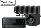 Kino domowe - Yamaha RX-V4A + 5 x M-1 + ASW 608 czarny - miniaturka - grafika 1