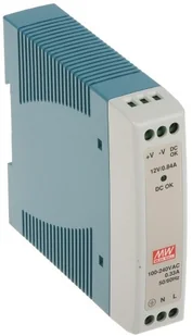 Mean Well Zasilacz LED MDR 10W 12V/DC MDR-10-12 - Zasilacze i transformatory - miniaturka - grafika 2