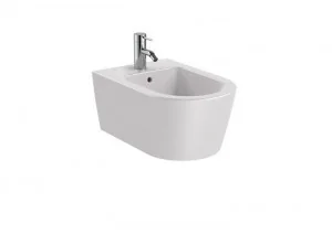 Roca Inspira Round bidet stojący Perłowy A357527630 - Bidety - miniaturka - grafika 3