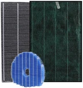 Akcesoria do oczyszczaczy i nawilżaczy powietrza - Zestaw filtry Hfe Dfe Mfe do Sharp KC-850EW 850ER - miniaturka - grafika 1