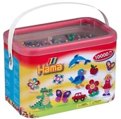 Zabawki kreatywne - Hama Ironing beads in Bucket-Mix standard (00) 10 202-00 - miniaturka - grafika 1