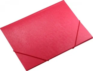 Titanum Teczka A4 z gumką czerwona - Szkolne artykuły papiernicze - miniaturka - grafika 2