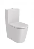 Kompakty WC - Roca A342526630 INSPIRA ROUND Miska wc do kompaktu Rimless BTW o/podwójny 645 mm PERŁA - miniaturka - grafika 1