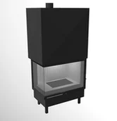 Wkłady kominkowe - Robiren Wkład kominkowy Robiren AIR TERM 15kW Corner Lift Simplex - miniaturka - grafika 1