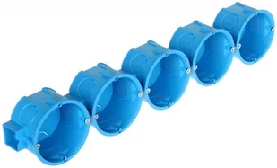 Simet Puszka instalacyjna podtynkowa szeregowa pytka z wkrtami S60Kw - Puszki elektryczne i akcesoria - miniaturka - grafika 6