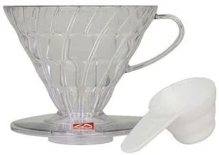 Hario plastikowy Drip V60-03 - Clear VD-03T (VD-02T) - Pozostałe akcesoria kuchenne - miniaturka - grafika 4