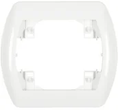 Klawisze i ramki - Karlik Trend biały ramka 1-krotna RH-1 RH-1 - miniaturka - grafika 1