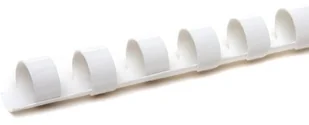Argo Grzbiety plastikowe do bindowania 6mm/100szt. - białe 405061 - Grzbiety do bindownic - miniaturka - grafika 2