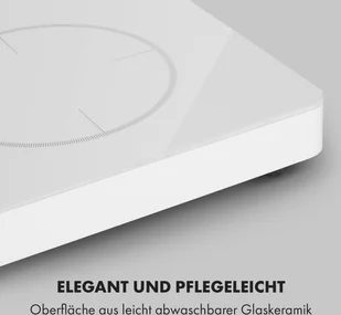 Płyta elektryczna Klarstein CP8-FutureChef-WH - Płyty elektryczne - miniaturka - grafika 7