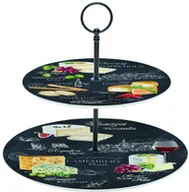 Tace i patery - Nuova Cer Easy life r2s PORCELANOWA ETAŻERKA DO PRZEKĄSEK - LA FROMAGERIE (995 WOCH) - miniaturka - grafika 1