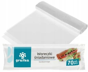 Ravi Woreczki śniadaniowe na kanapki Gratka 70 sztuk GratkaŚniadaniowe70szt - Folia, papier śniadaniowy, serwetki - miniaturka - grafika 2