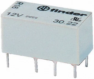 Finder Przekaźnik 2CO 2A 12V DC, wykonanie szczelne 30.22.7.012.0010 - Sterowniki i przekaźniki - miniaturka - grafika 2