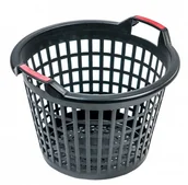 Kompostowniki - Pro Kosz ażurowy eco 25l czarny (420*285mm wys.290mm) - miniaturka - grafika 1