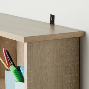 tectake Regał CD Stevie - dąb 403622 - Regały tectake Regał CD Stevie - dąb 403622 - Regały - miniaturka - grafika 5