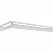 Akcesoria kominkowe - Kratki.pl LUFT SF narożny prawy biały 40x80x9 LUFT/NP/9/8040/45S/B/SF - miniaturka - grafika 1