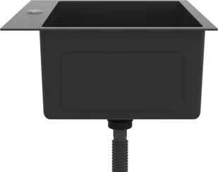 vidaXL Lumarko Ręcznie robiony zlew kuchenny z otworem na kran, czarny, stal 51515 - Zlewozmywaki - miniaturka - grafika 16