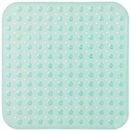 Dywaniki łazienkowe - OCEANICA Mata do brodzika KWADRAT L TURKUSOWA dł.53 OCEANICA - miniaturka - grafika 1