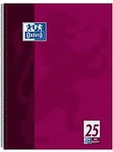 Notesy i bloczki - Oxford 100050355 Collegeblock zeszyt, format A4+, w linie z gładkim marginesem, 80 kartek, papier Optic Paper 90 g/m, 10 sztuk, fioletowy 100050355 - miniaturka - grafika 1