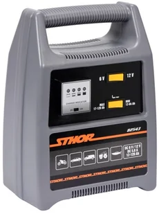Sthor PROSTOWNIK 6/12V 8A 120Ah LEDOWY WSKAŹNIK NAŁADOWANIA 82543 82543 - Narzędzia warsztatowe - miniaturka - grafika 2