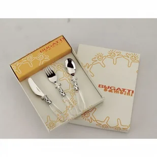 Bugatti ALADDIN 3 częściowy zestaw sztućców dla dziecka 07-S42231T) 07-S42231T - Zestawy sztućców - miniaturka - grafika 2