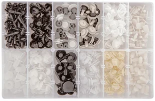 Topex Grupa sp. z o.o. S.K. Zestaw spinek samochodowych Peugeot, 345 sztuk 11-953 - Narzędzia warsztatowe - miniaturka - grafika 3