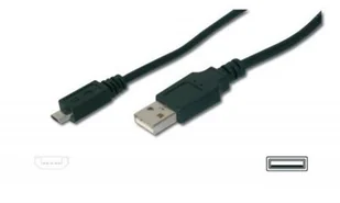 ASSMANN Kabel USB2.0 A/M - mikro B/M 1,8m AK-300110-018-S - Kable USB - miniaturka - grafika 5