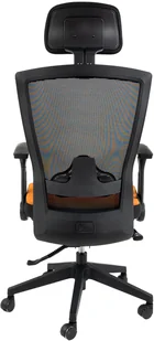 Fotel biurowy, krzesło biurowe ARTNICO Fotel biurowy ergonomiczny Artnico Klus pomarańcz 130557 - Fotele i krzesła biurowe - miniaturka - grafika 6