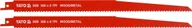 Brzeszczoty - YATO BRZESZCZOTY DO DREWNA I METALU BIM 300MM 6TPI 2SZT YT-33935 - miniaturka - grafika 1