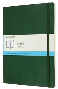 Moleskine notatnik, Xlarge, raster punktowy, miękka okładka, zieleń mirtowa - Artykuły biurowe - miniaturka - grafika 3
