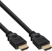 Kable - InLine Kabel HDMI HDMI 0.3m czarny 17633P 17633P - miniaturka - grafika 1