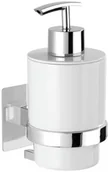Mydelniczki i dozowniki mydła - Wenko Dozownik na mydło w płynie QUADRO z uchwytem Turbo-Loc 23848100 - miniaturka - grafika 1