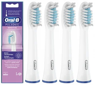 Oral-B Końcówki do szczoteczki PULSONIC SENSITIVE SR32-4 - Końcówki do szczoteczek elektrycznych - miniaturka - grafika 2
