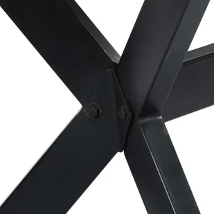 vidaXL Stół jadalniany, 120 x 60 x 75 cm, lite drewno sheesham - Stoły - miniaturka - grafika 6