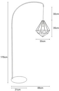 Kaja ALFRED OLSZEWSKI Lampa podłogowa K-4188 z serii MARKO I - Lampy stojące - miniaturka - grafika 2