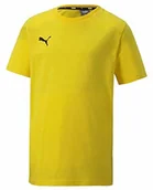 Koszulki sportowe męskie - Puma Teamgoal 23 Casuals Tee Jr T-shirt uniseks żółty żółty (Cyber Yellow) 116 656709 - miniaturka - grafika 1