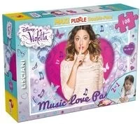 Lisciani Puzzle dwustronne Maxi Violetta 108 - Puzzle - miniaturka - grafika 2