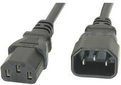 Kabel zasilający Ac Komputer Ups Tv Przewód 1,8m | - Kable komputerowe i do monitorów - miniaturka - grafika 2